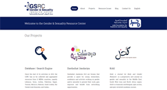 Desktop Screenshot of gsrc-mena.org